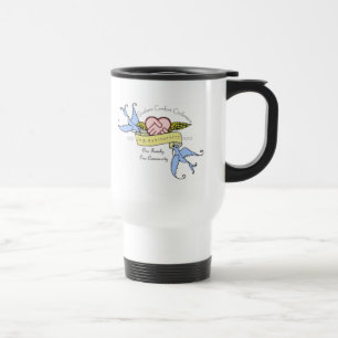 Tasse de voyage - pastel de conception
