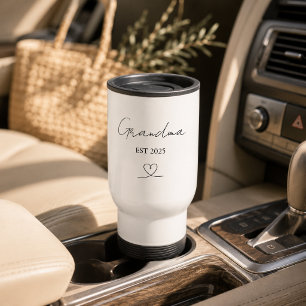 Tasse de voyage personnalisée Année de grand-mèr
