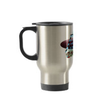 Tasse de voyage personnalisée avec conception grap