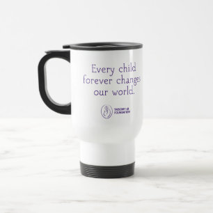Tasse de voyage personnalisée par base de la