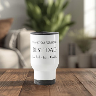 Tasse de voyage personnalisée pour le meilleur pap