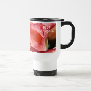 Tasse de voyage pour café ROSE cadeaux MEILLEURE G