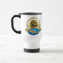 Tasse de voyage pour le 50e anniversaire