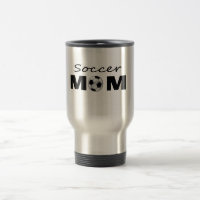 Tasse de voyage pour maman de footballeur