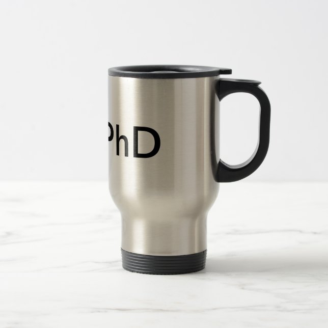 Tasse de voyage pour votre intellectuel de favori (Droit)