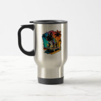 Tasse de voyage tropicale