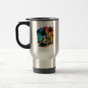 Tasse de voyage tropicale
