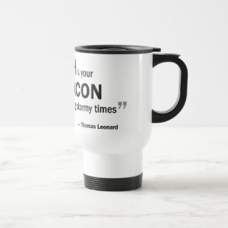 Tasse de voyage - 'un car est votre balise… "