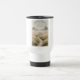 Tasse de voyage verset biblique Chrétiens Romains