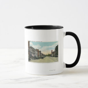 Tasse De vue rue principale du sud vers le bas