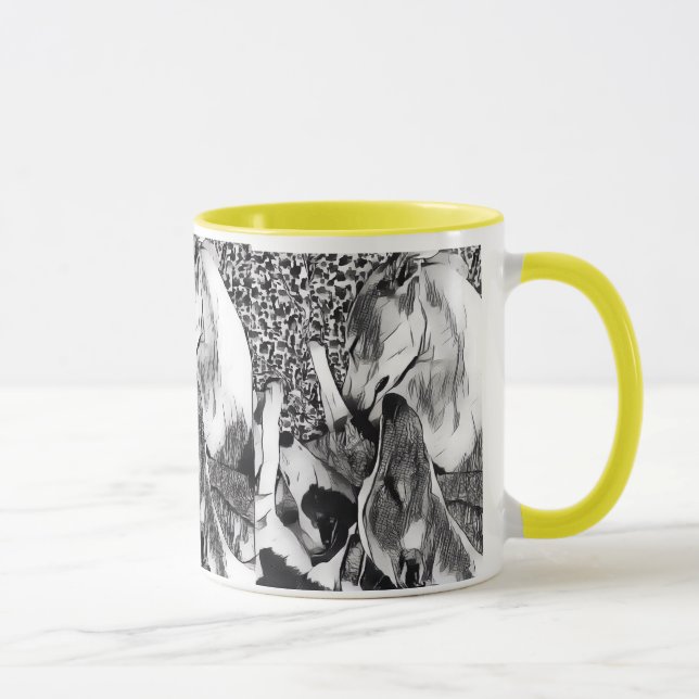 Tasse de whippets (Droite)