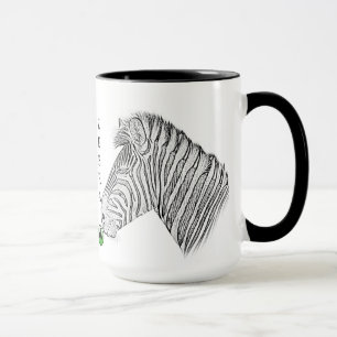 Tasse de zèbre - série de l'Afrique