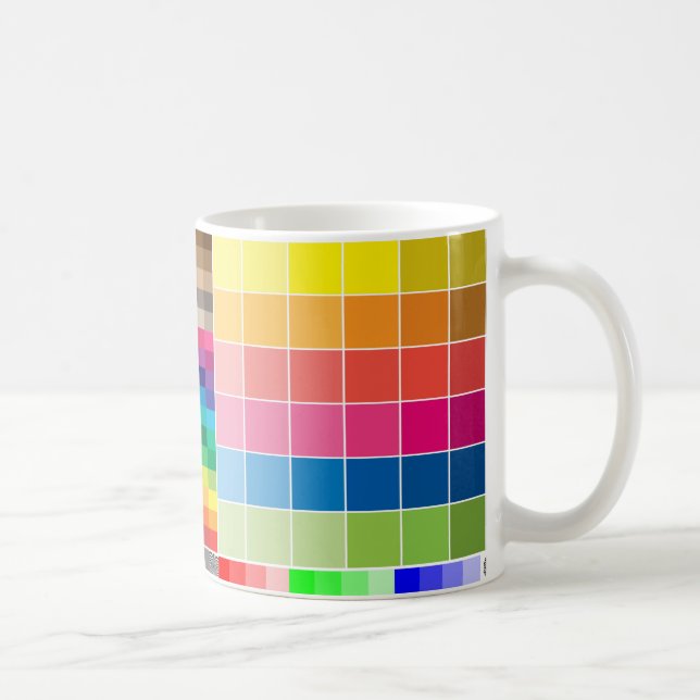 Tasse d'échantillon de couleur (Droite)