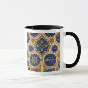 Tasse Décoration Arabe, plat XXVII 'd'O polychrome