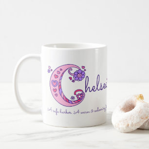 Tasse décorative de monogramme de la significatio