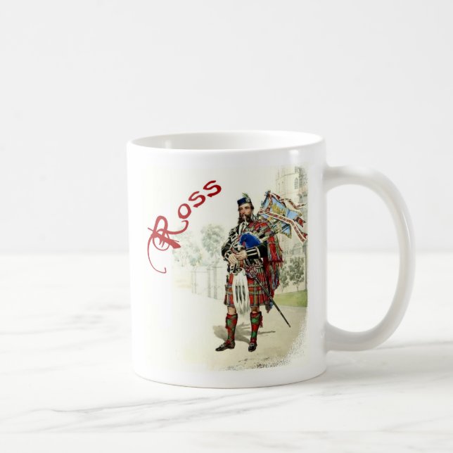 Tasse d'écossais du style 2 de Ross de clan (Droite)