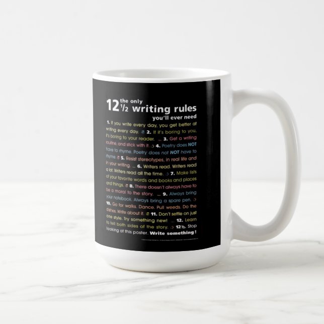 Tasse d'écriture (Droite)