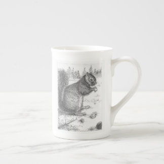 Tasse d'écureuil pour le gauchiste ou le righty
