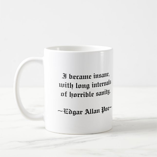 Tasse d'Edgar Allan Poe (Gauche)