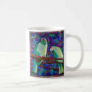 Tasse d'édredon de perroquet