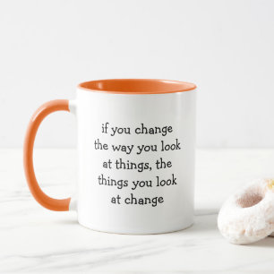Tasse Deep Thought Quote Café