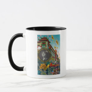 Tasse Défilé de Chinatown pour le festival de Portola