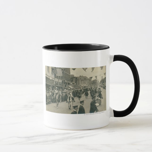 Tasse Défilé de jours de frontière de Cheyenne (Droite)