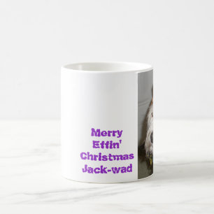Tasse d'Eggnod de Noël d'ami