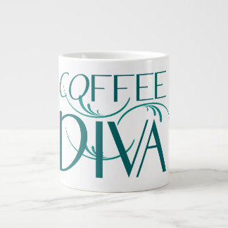 Tasse d'éléphant de diva de café