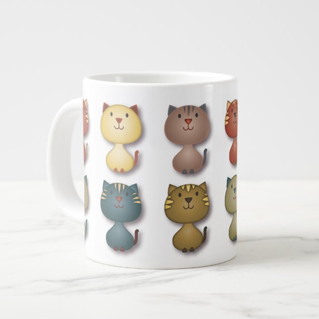 Tasse d'éléphant de Kitty Kats (Devant gauche)