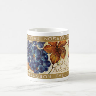 Tasse d'emballage de barre de chocolat de raisin