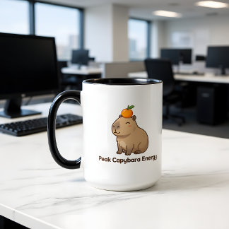 Tasse d'énergie de capybara de pointe – Capybara m