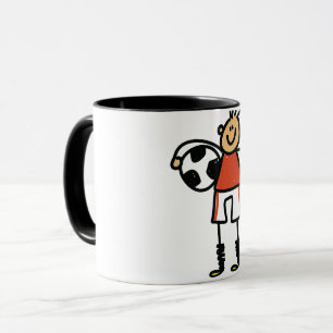 Tasse d'enfant du football
