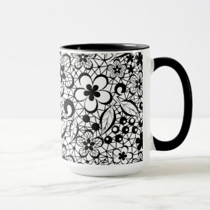 Tasse Dentelle noire