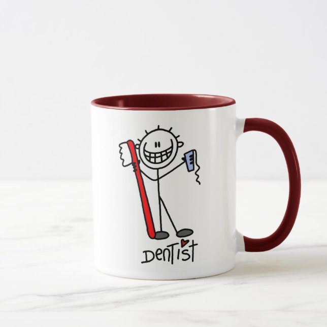 Tasse Dentiste de la figure Stick (Droite)