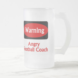 Tasse d'entraîneur de football américain