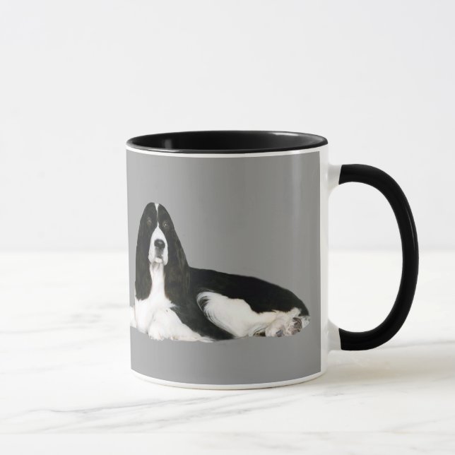 Tasse d'épagneul de springer anglais (Droite)