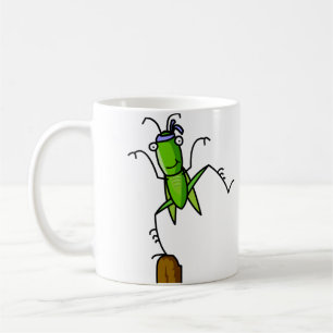 Tasse d'équilibre de sauterelle de la patience