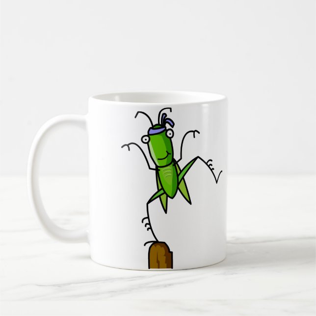 Tasse d'équilibre de sauterelle de la patience (Gauche)