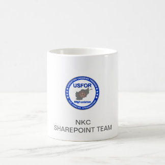 TASSE D'ÉQUIPE D'USFOR-A NKC SHAREPOINT