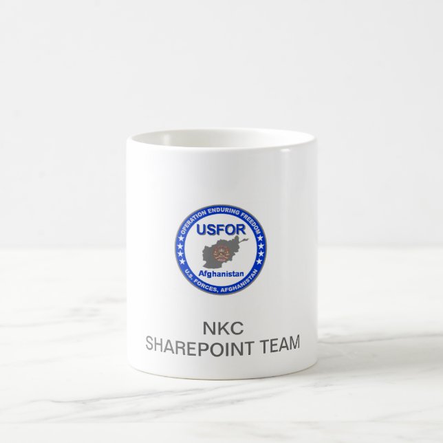TASSE D'ÉQUIPE D'USFOR-A NKC SHAREPOINT (Centre)