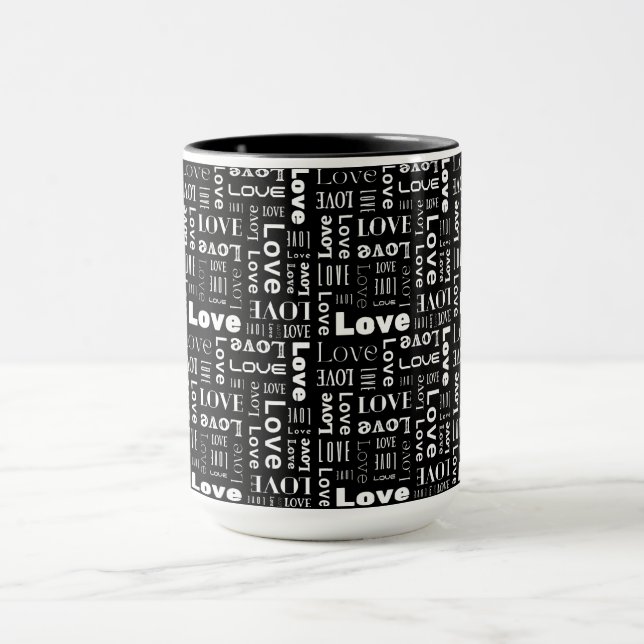 Tasse der abstrakten Liebe (Zentrum)