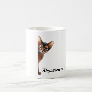 Tasse der abyssianischen Katze