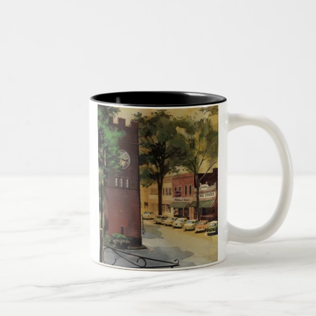 TASSE, DER ALTE HUDSON ZWEIFARBIGE TASSE (Rechts)