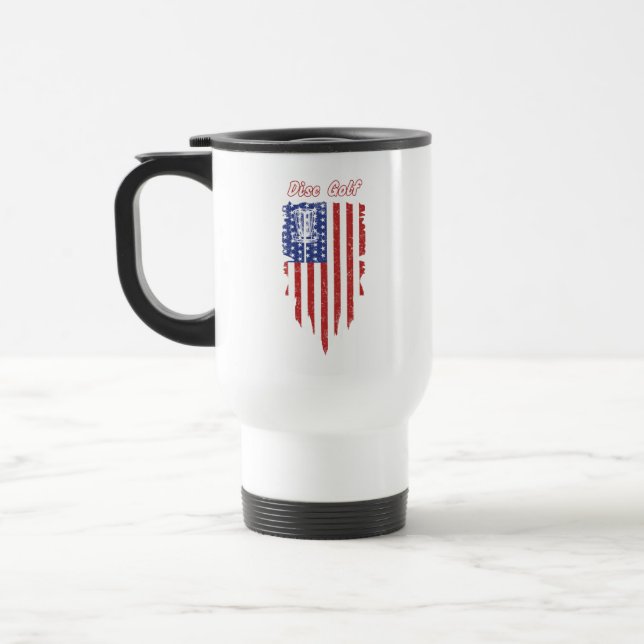 Tasse der amerikanischen Flagge (Links)