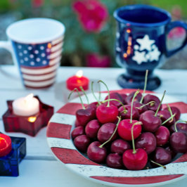 Tasse der amerikanischen Flagge