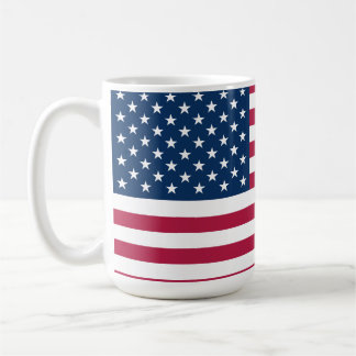 Tasse der amerikanischen Flagge