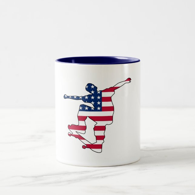 Tasse der amerikanischen Skateboarder (Mittel)