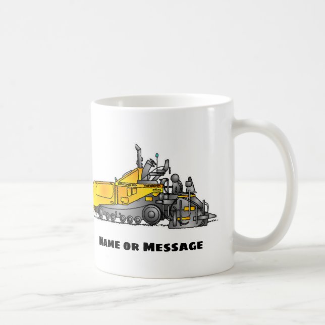 Tasse der Asphaltpflaster, Tasse des Baugewerbes,  (Rechts)