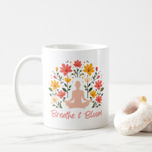 Tasse der Atemmedizin und des Blutes Yoga